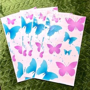 20 - 6 X 9 Butterfly Blue & Purple Poly Mailers